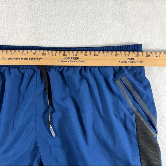 Spyder Mens Blue Training Workout Active Woven Shorts 0596 - Picture 7 of 12